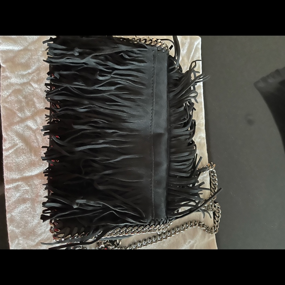 STELLA McCARTNEY RARE FRINGED BAG💝HP - Picture 9 of 15